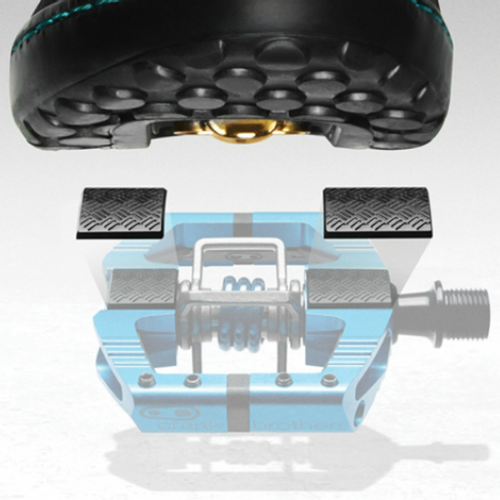 CRANKBROTHERS pedale mat crne slika 2