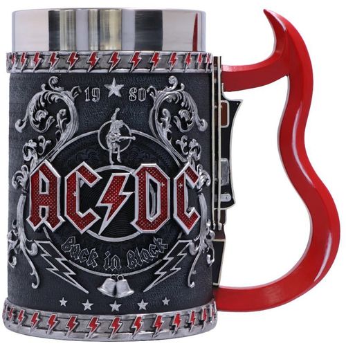 Nemesis Now ACDC Back in Black Tankard 16cm slika 1