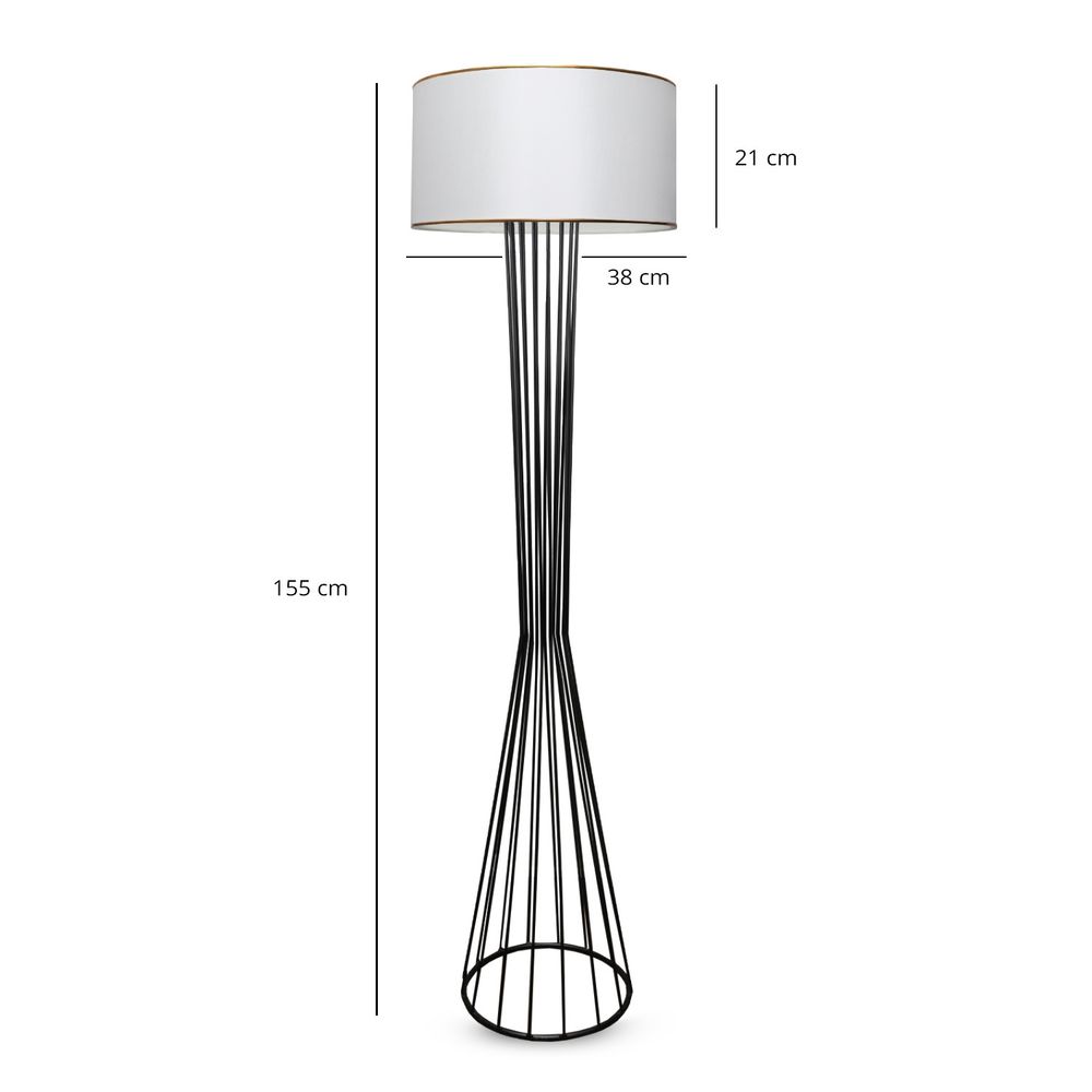 Bijela Podna Lampa AYD-3060 slika 3