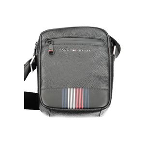 TOMMY HILFIGER MEN'S BLACK SHOULDER BAG