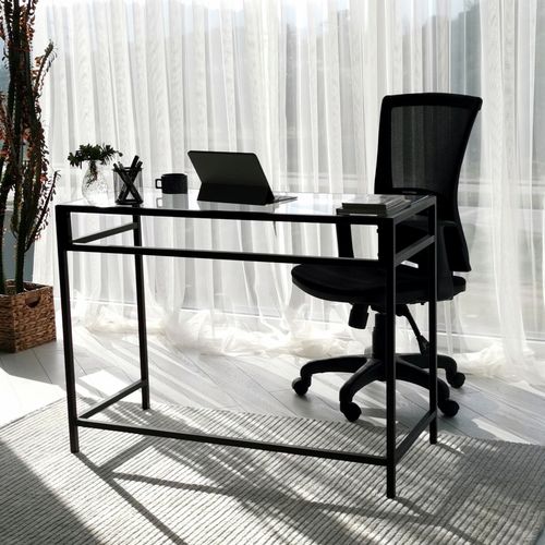 Network Çalışma Masası / 100x45cm M100 Black Study Desk slika 1