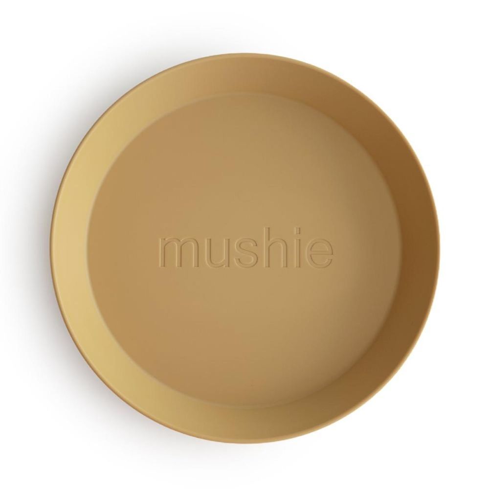 Mushie Tanjir Round 2305117, 2 komada - Mustard slika 2