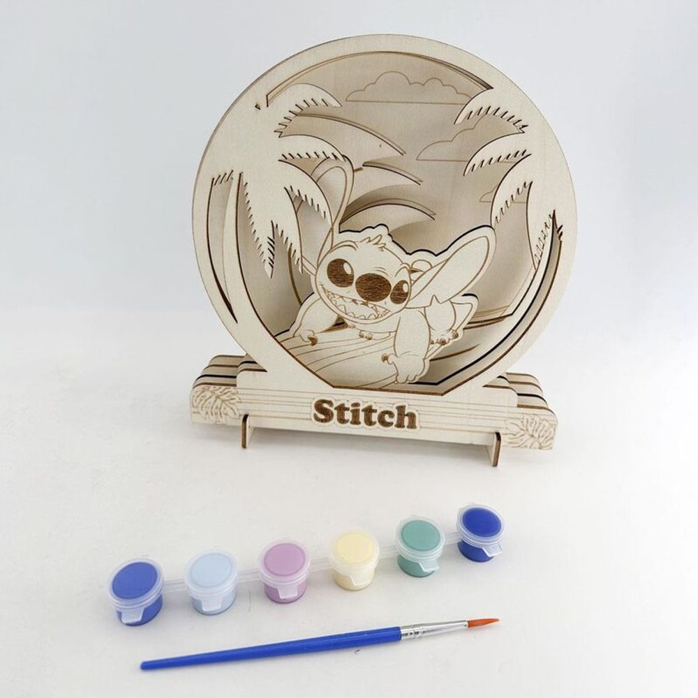 Disney Stitch Figura za Bojanje slika 8