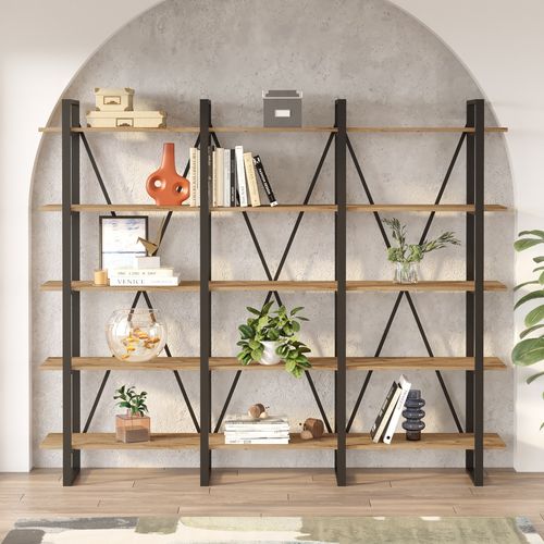 Hanah Home ML4 - A Atlantic Pine Bookshelf slika 1