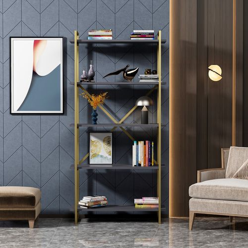 Elston 900 - Gold, Anthracite Gold
Anthracite Bookshelf slika 1