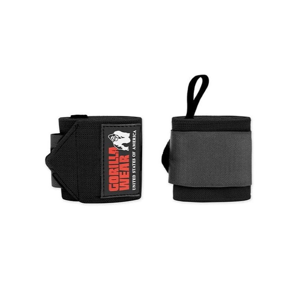 Gorilla Wear Steznici za zglobove PRO, Crni slika 1