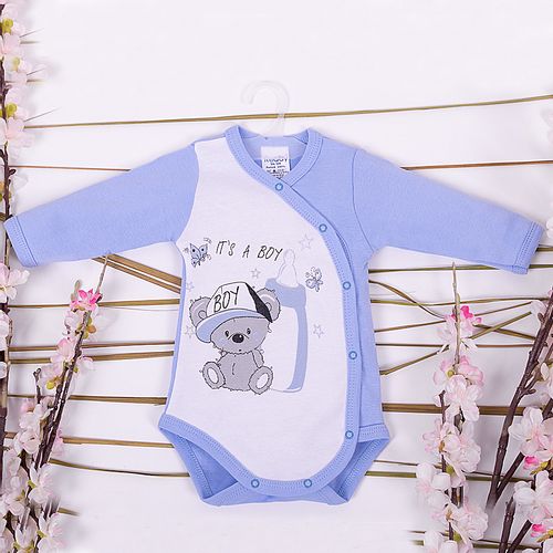 Ready Baby Body benkica Buca Plavo - It's a Boy slika 1