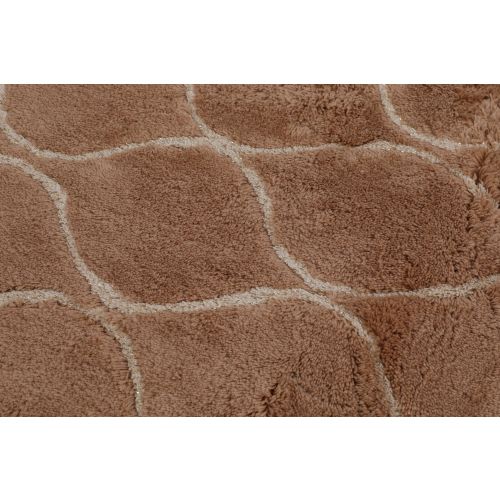 Infinity - Caramel Caramel Acrylic Bathmat Set (3 Pieces) slika 6