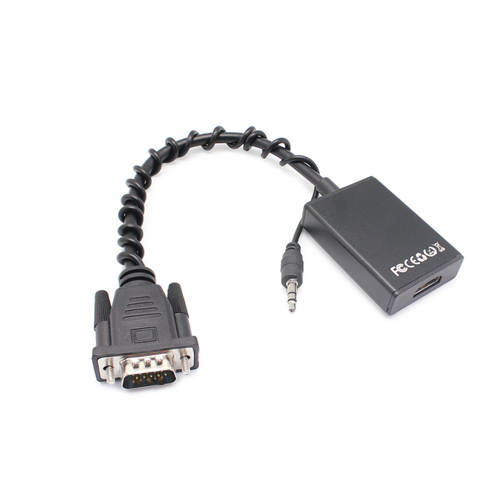 Adapter VGA M na HDMI Z (audio+power) 25cm slika 1