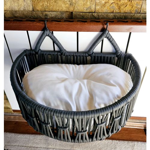 Peti - Grey Grey Pet Bed slika 3