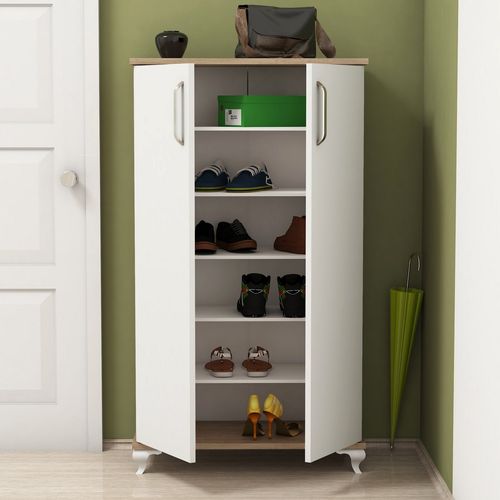 Ari - Walnut, White Walnut
White Shoe Cabinet slika 2