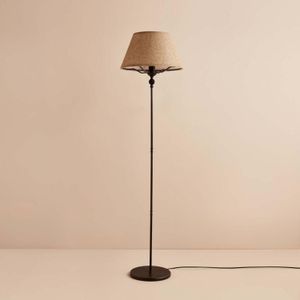 Podna Lampa AYD-3482 - Bež i Crna