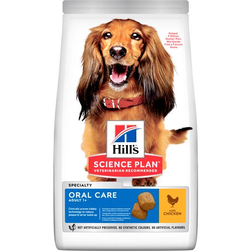 Hill's™ Science Plan™ Pas Adult Medium Oral Care Piletina, 12 kg slika 1