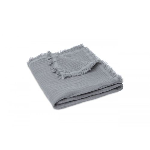 Jollein Muslin Prekrivač, 75X100Cm Dark Grey slika 1