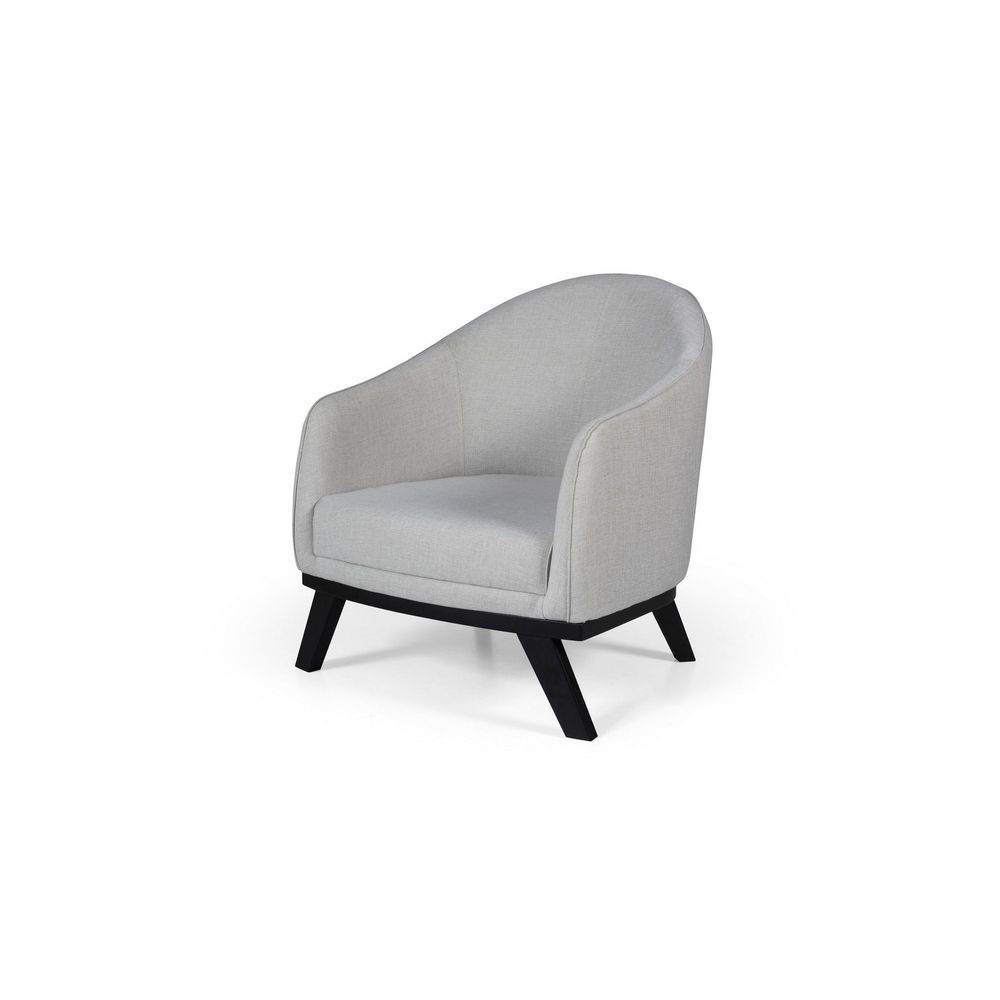Leon - Svijetlo Sivi Wing Chair slika 3