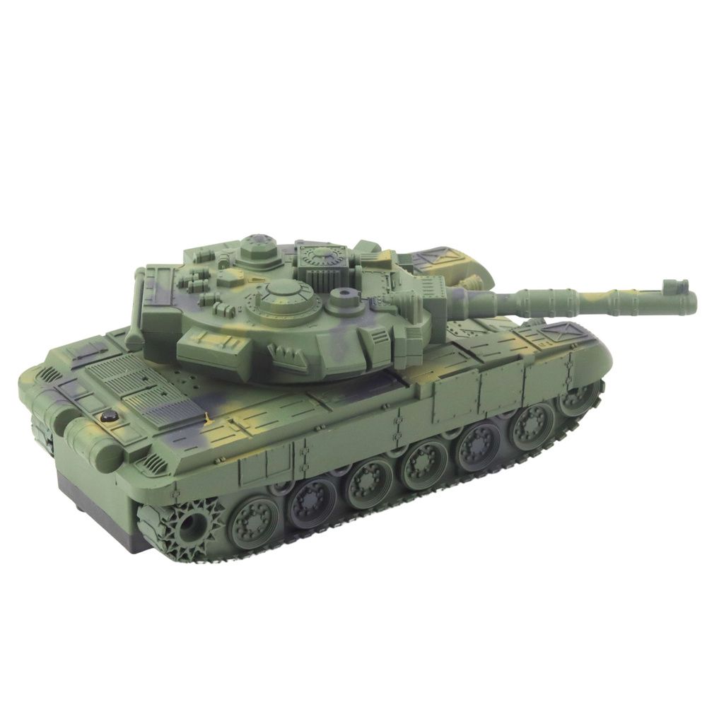 Vojni tenk T90 s daljinskim upravljanjem, RC svjetlima, zvuci zeleno 1:18 slika 3