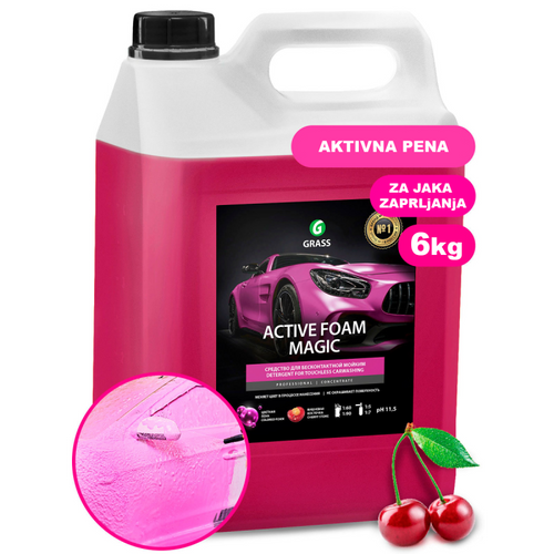 Grass ACTIVE FOAM MAGIC - Sredstvo za beskontaktno pranje automobila - 6kg slika 1