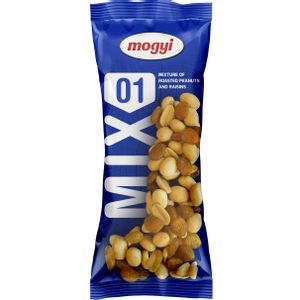 Mogyi MIX - pečeni kikiriki i suvo grožđe MIX01 70 gr