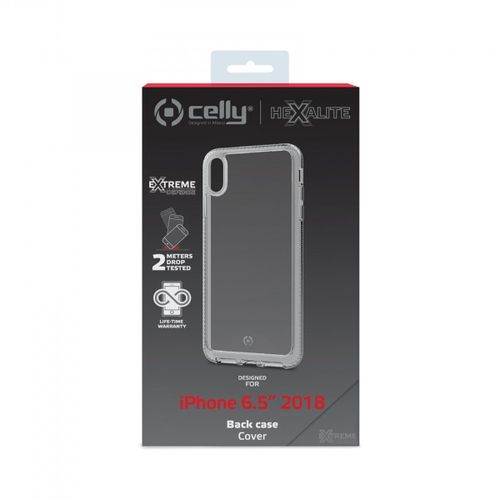 CELLY TPU futrola HEXALITE za iPhone XS MAX slika 3