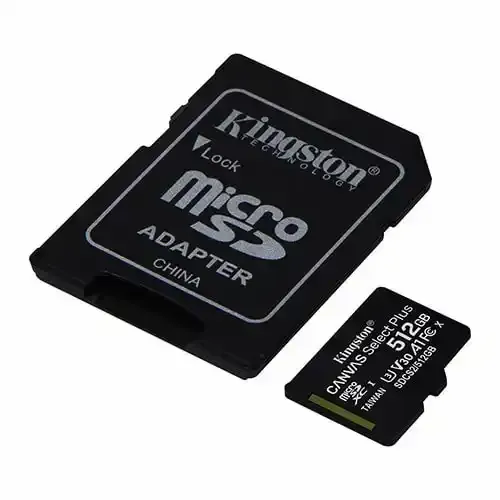 Micro SD Card 512GB Kingston + Adapter Class 10 SDCS2/512GB slika 1