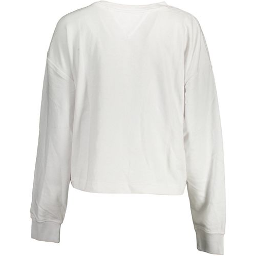 TOMMY HILFIGER WOMEN'S WHITE SWEATSHIRT WITHOUT ZIP slika 2