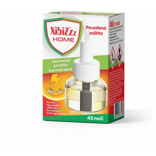 Xibiz Home tečnost za električni aparat protiv komaraca 45 noći-dopuna za aparat slika 1
