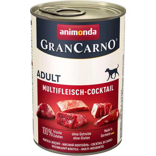 animonda GranCarno Adult mešano meso coctail, mokra hrana za odrasle pse 400g slika 1