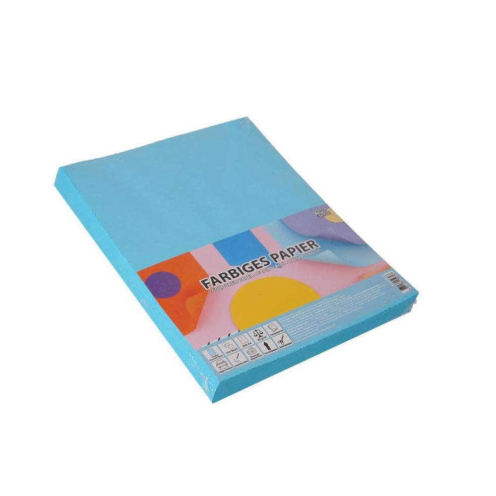 TipTop Office Papir u boji A4 250/1, pastel plava slika 2
