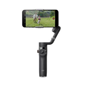 DJI Osmo Mobile 6 Gimbal Crna3-osna stabilizacija,prenosnai sklopiva, ugrađena produzena sipka