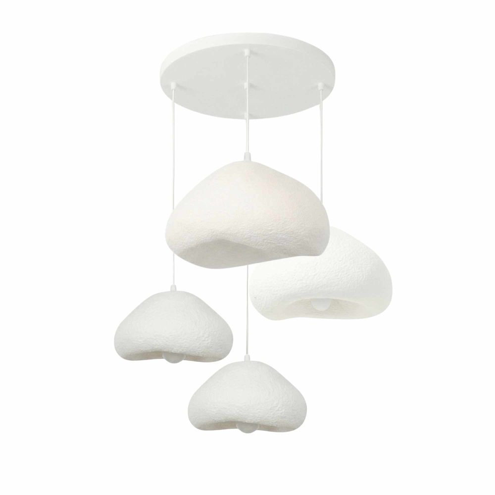 Luster Lora Set-Lora-30-4-T-Nua - bijela boja slika 5