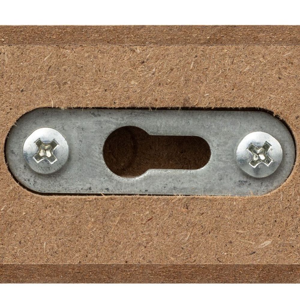 Five zidna ugaona polica fixy 25x25x3,8cm MDF bijela 181396B slika 2