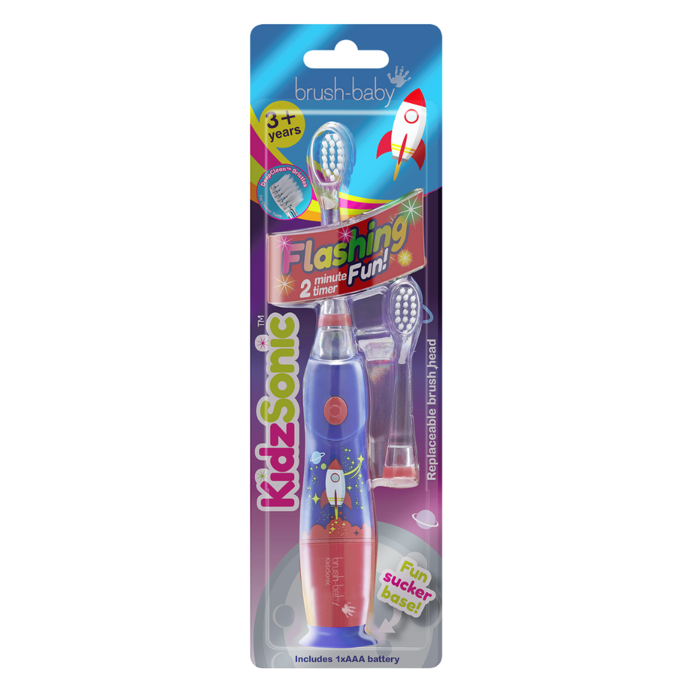 Brush-Baby Dječija električna četkica za zube KidzSonic Rocket slika 3