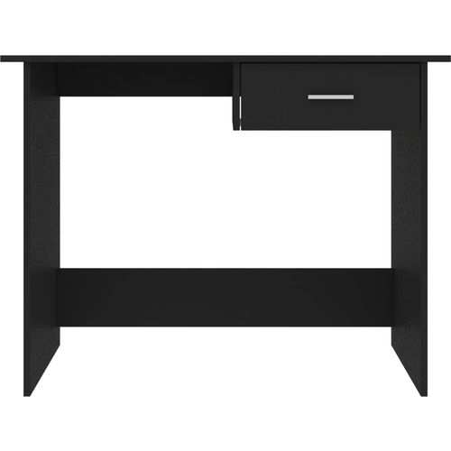 Radni stol crni 100 x 50 x 76 cm od iverice slika 20