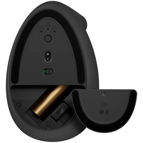 LOGITECH Lift Vertical Ergonomic Wireless crni miš slika 4