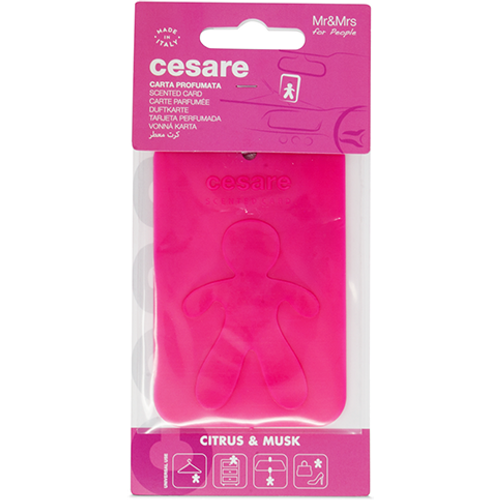 Cesare Card Fuchsia Citrus & Musk, miris za automobile slika 1