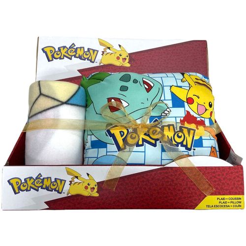 Pokemon polar blanket + cushion set slika 3