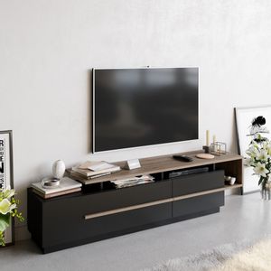 Pia - Black, Walnut Black
Walnut TV Stand