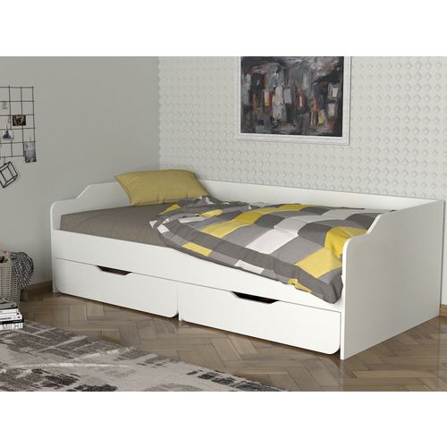 Young - White White Single Bedstead slika 1