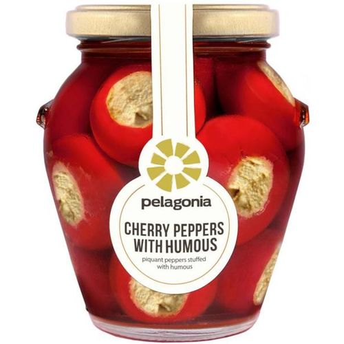 Pelagonia Cherry Paprika Punjena Humusom 280g slika 1