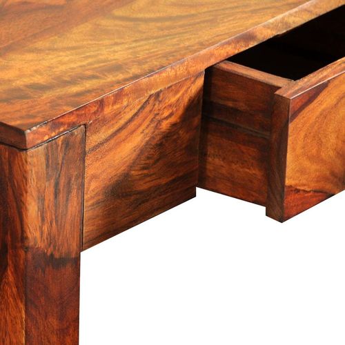 Konzolni stol s 3 ladice 80 cm od masivnog drva šišama slika 19