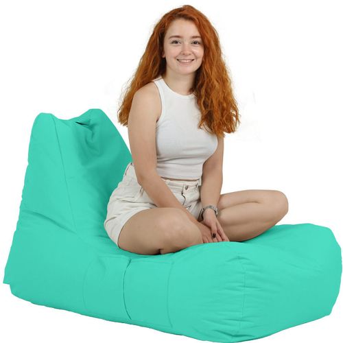 Atelier Del Sofa Vreća za sjedenje, Trendy Comfort Bed Pouf - Turquoise slika 10