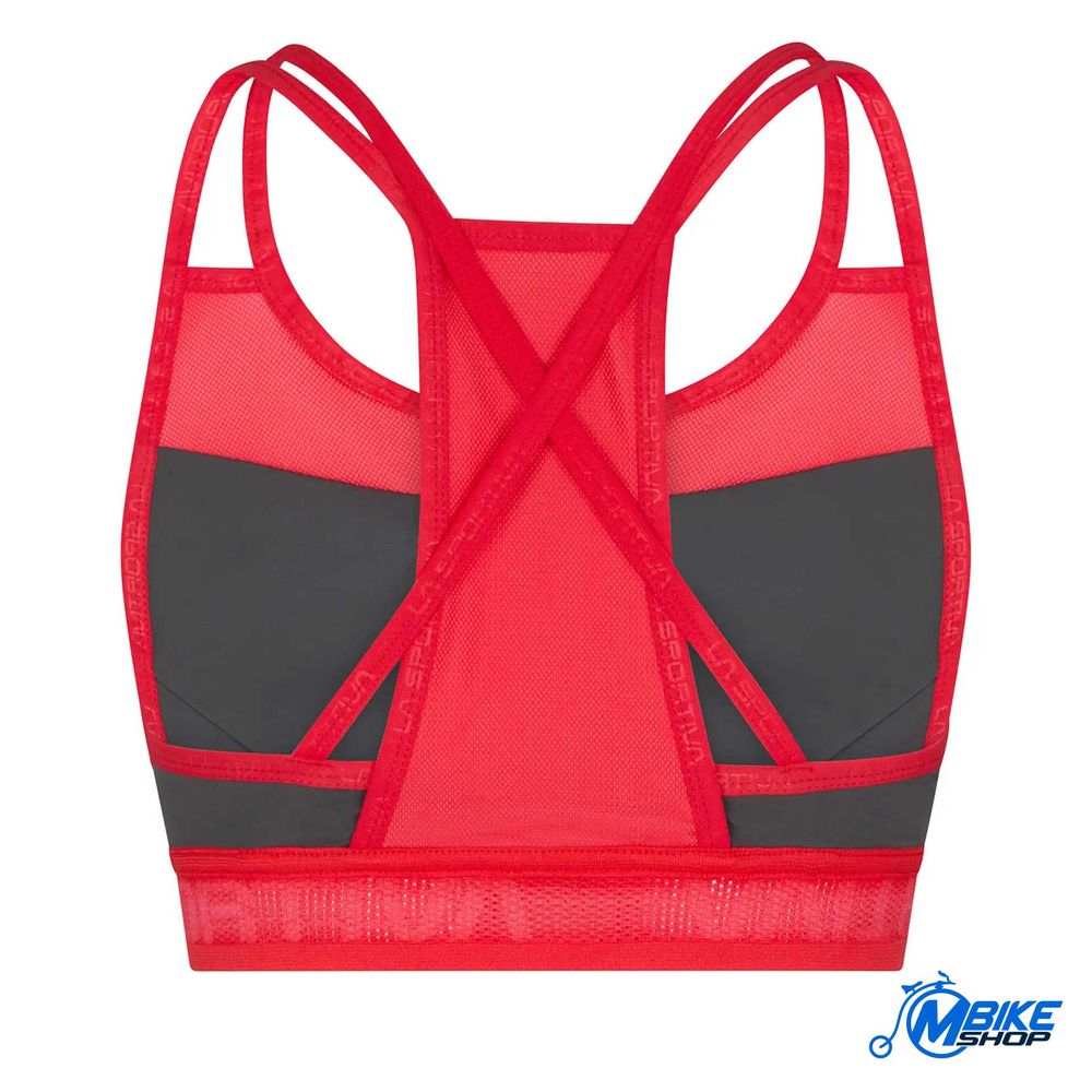 La sportiva Ženski sportski grudnjak Wafaa, Carbon/Hibiscus slika 2