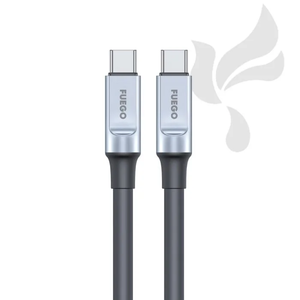 Fuego Kabl FG225T fast charging Tip C na Tip C, Crni - 1 m 