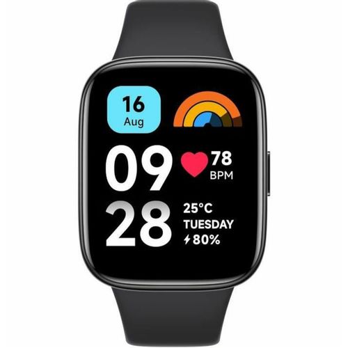 Redmi Watch 3 (crni) 1.75" AMOLED ekran BT 5.2, GNSS čip slika 3