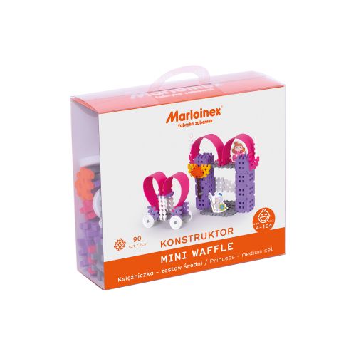 Marioinex set Waffle kockica princeza 90kom. slika 1