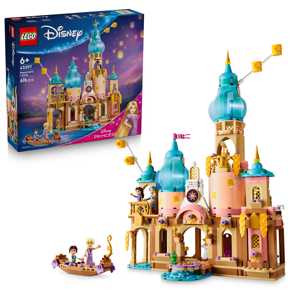 LEGO Disney 43297 Zamak princeze Locike slika 1