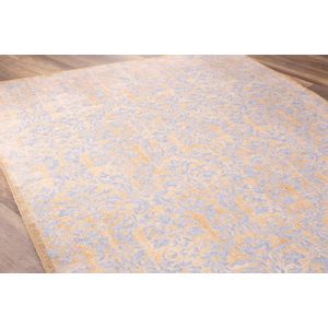Blues Chenille - Yellow AL 319  Multicolor Hall Carpet (75 x 230)