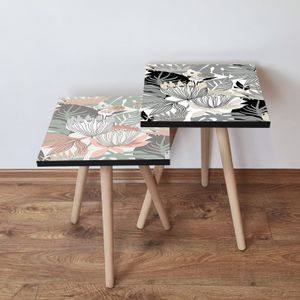 Nesting stolovi 2Shp472 - (2 komada) - boje: višebojni