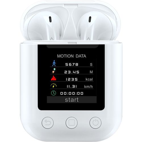 Denver TWM-850 MP4 Bluetooth slušalice bele slika 3