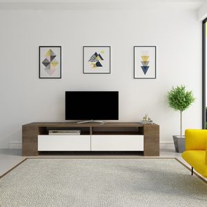 Sosruko - Walnut, White Walnut
White TV Stand